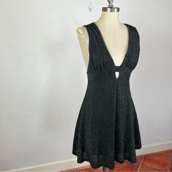 Free People Dance of the Night Dress in Black - Picture 3 of 8